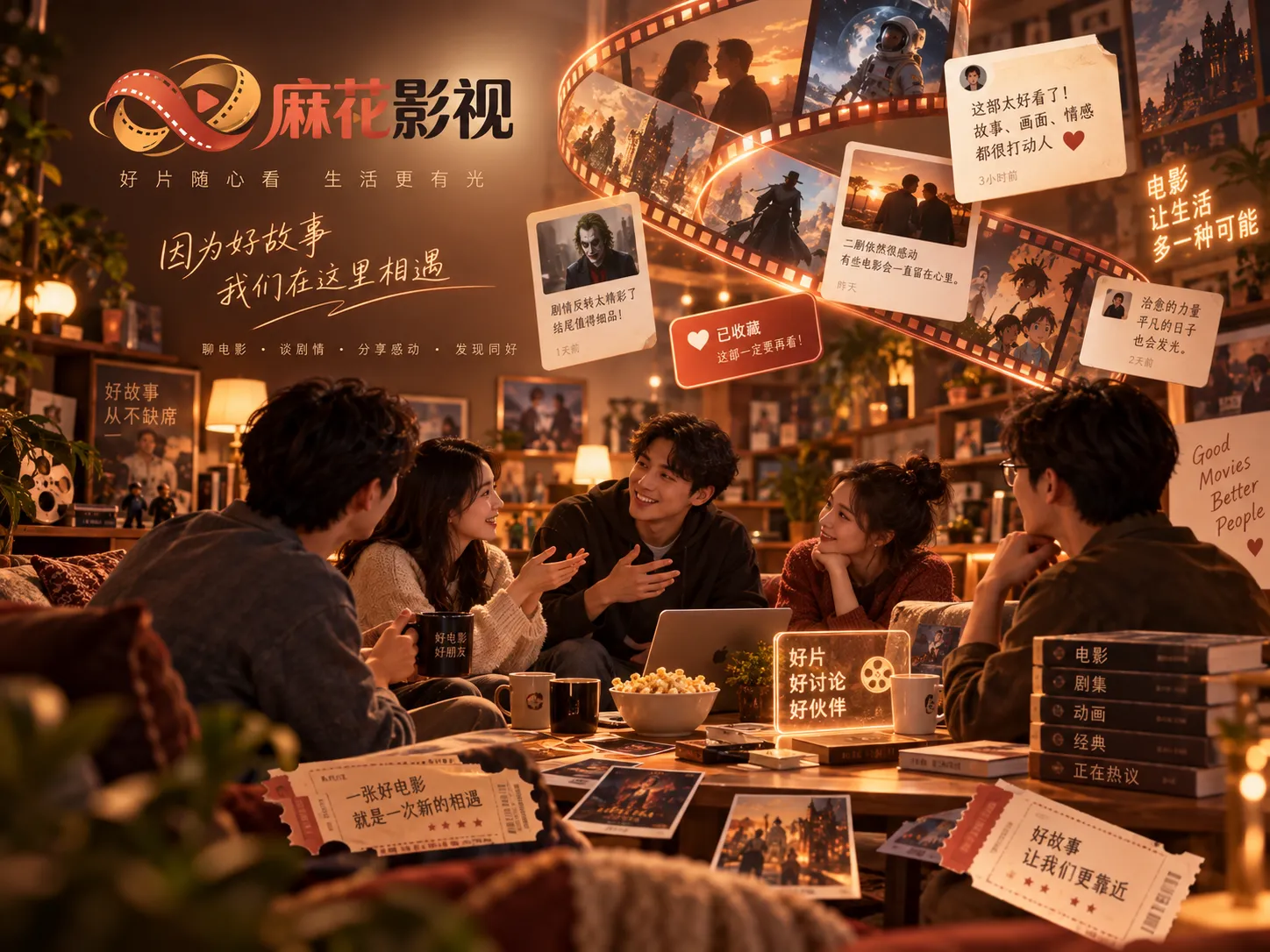 多人一起看时,如何减少“选片半小时”的情况